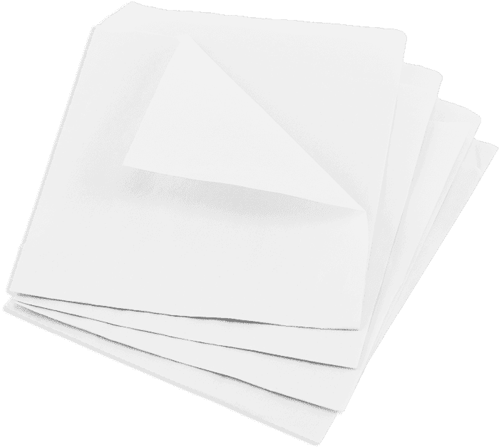 Бумажные уголки из жиростойкой бумаги